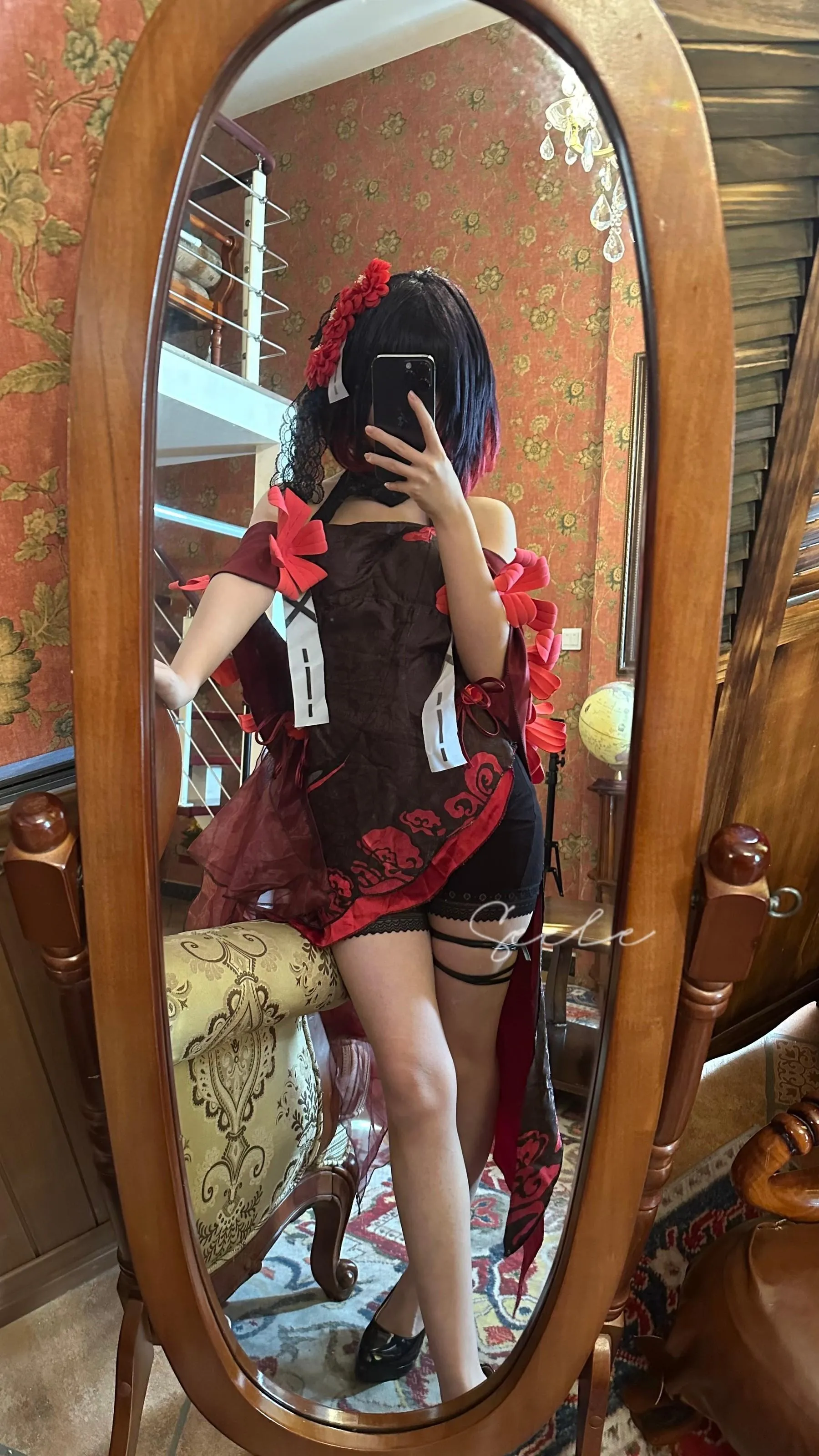 Seele麦麦 – NO.01 黑希旗袍物语 [61P]插图3